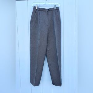 Rafaella high waisted pleated trousers